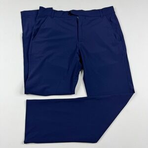 Greyson Golf Trousers Mens 31x28 Navy Blue Technical Stretch Performance Pants